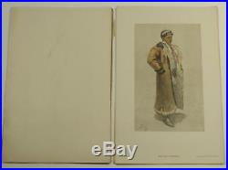 1920 BOOK Czech/Slovak Folk Costume embroidery sheepskin coat Uprka painting art