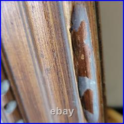 1960's Landscape Oil By S. Young Cottage On The River