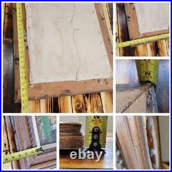 1960's Landscape Oil By S. Young Cottage On The River