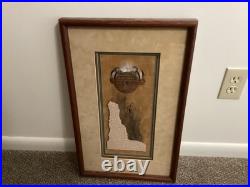 1989 Laura Woolschlager Mixed Media Art Folk Art Southwest Salience