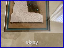 1989 Laura Woolschlager Mixed Media Art Folk Art Southwest Salience