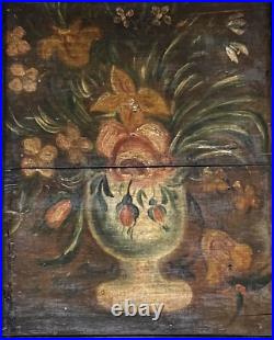 19th c Folk Art Still Life-Richmond 1832