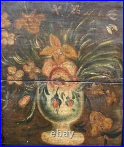 19th c Folk Art Still Life-Richmond 1832