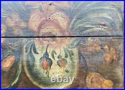 19th c Folk Art Still Life-Richmond 1832