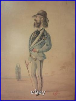 19th century American Folk Art Painting of one Dapper Dan