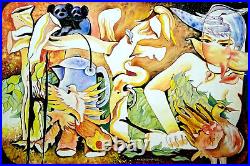 72 01 Handmade Painting Made and Signd By World Fame Artt. Nidhi Bandil Agarwal