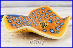 A1213 Stingray Alebrije Oaxacan Wood Carving Painting Handcrafted Folk Art Mexic
