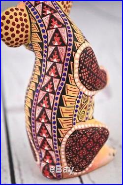 A825 KOALA Alebrije Oaxacan Wood Carving Painting Handcrafted Folk Art Mexican