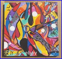 ABSTRACT Painting By Shannon Eaton One Of A Kind Outsider Art