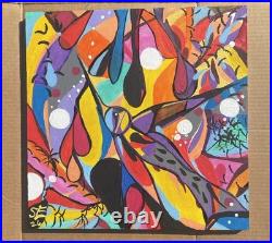 ABSTRACT Painting By Shannon Eaton One Of A Kind Outsider Art