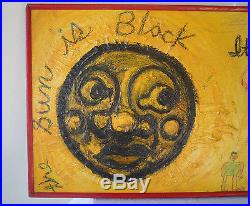 AFRICAN-AMERICAN FOLK ART Painting by JOE SAM, HARLEM/SAN FRANCISCO c. 1950s/60s