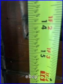 AUTUMN HARVEST, Antique FOLK ART Oil Painting, Beautiful OLD Gilt Frame