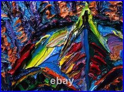 African Mask Oil? Painting? Realism Art? Signed Vintage Original? Expressionist Pop