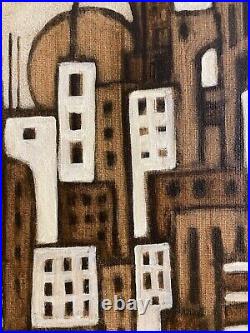 Alan Lofsness Acrylic / Cityscape Painting / Art 11 x 14 inches