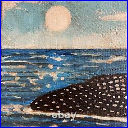 Alan Lofsness Acrylic Painting LOON Art 11 x 14 FREE Shipping