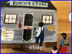 Alfonso Willums, Folk Artist (Town) 16X20
