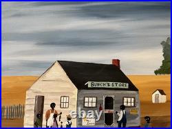 Alfonso Willums, Folk Artist (Town) 16X20