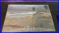 Alfred Hair Highwaymen Folk Art painting Signed and stamped