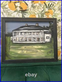 Alvin Batiste Folk Art Painting Southdown Plantation