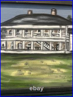 Alvin Batiste Folk Art Painting Southdown Plantation