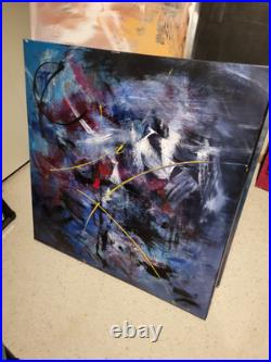 Amazing Abstract Acrylic On Canvas Artwork Large Modern Contemporary