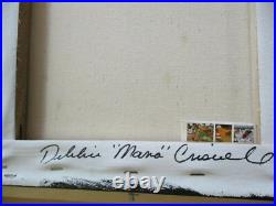 American Folk Art Painting Whimsical Estate Country Landscape Charming Listed