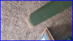 American Folk Painting Custom Art Frame Signed Huntington Canvas Country Cows American Folk Painting Custom Art Frame Signed Huntington Canvas Country Cows