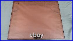 Antique 1888 Folk Art Baby Chicks Oil Painting on board, Signed Eleanor