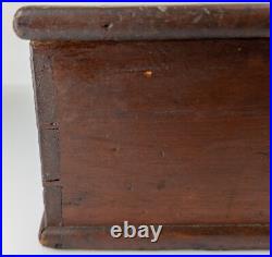 Antique 19th Century American Red Painted Document Box Primitive Folk Art Antique 19th Century American Red Painted Document Box Primitive Folk Art