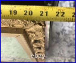 Antique 19th Hand Painted Portrait Man Mutton Chops Folk Art Oil Canvas Frame Antique 19th Hand Painted Portrait Man Mutton Chops Folk Art Oil Canvas Frame