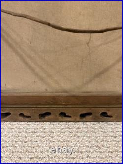 Antique 19th Hand Painted Portrait Man Mutton Chops Folk Art Oil Canvas Frame Antique 19th Hand Painted Portrait Man Mutton Chops Folk Art Oil Canvas Frame