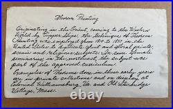 Antique Folk Art Signed Theorem Painting By Ruth S Szalasny 25x 32