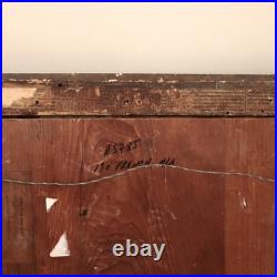 Antique French School Painting Children Playing Student Classroom Genre Folk Art