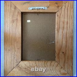 Antique Judith Holbrook Gibson Framed Still-life Painting, Signed FOLK ART