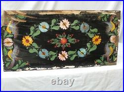 Antique Olinala Hand Painted Table from Mexico