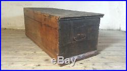 Antique Painted French Wedding Chest Swedish Folk Art Dowry Chest Hope Chest