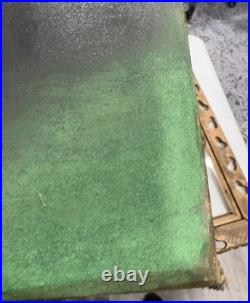 Antique Victorian Portrait Charcoal on Paper Laid on Canvas c1870s Framed