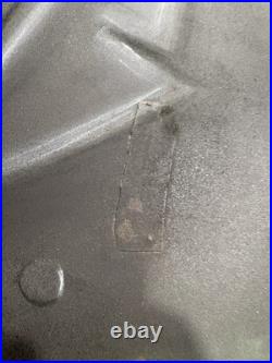 Antique Victorian Portrait Charcoal on Paper Laid on Canvas c1870s Framed