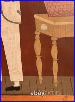 Arthur Glazier Folk Art Painting