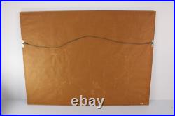 Asian Chinese Festival Folk Art Farmer Watercolor Painting Seal Marks Signed