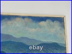 Aurelio Pescina Mexican Countryside Painting, Women Working in Colorful Landscape Aurelio Pescina Mexican Countryside Painting, Women Working in Colorful Landscape
