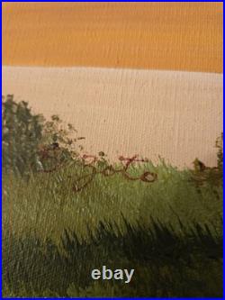 Beautiful Original Folk Art Painting by SIMON ZOTO. Excellent Condition Beautiful Original Folk Art Painting by SIMON ZOTO. Excellent Condition