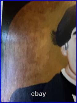 Bonnie DeRestie Folk Art Portraits Thomas Skinner's Man and Woman about 1845