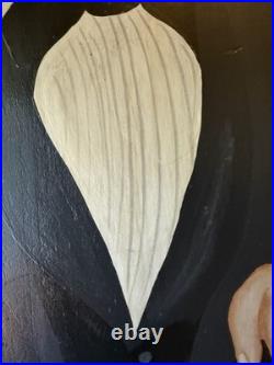 Bonnie DeRestie Folk Art Portraits Thomas Skinner's Man and Woman about 1845