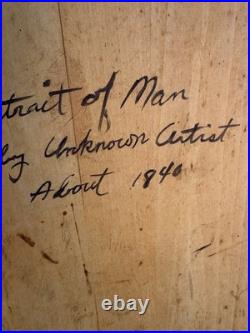 Bonnie DeRestie Folk Art Portraits Thomas Skinner's Man and Woman about 1845