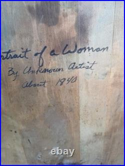 Bonnie DeRestie Folk Art Portraits Thomas Skinner's Man and Woman about 1845