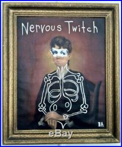 Butch Anthony Nervous Twitch Original Painting Southern Folk Outsider c. 2010's