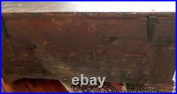 CF, Berks County Paint Decorated Dower Chest ca. 1780