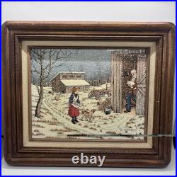 C. Carson Certified Oil Serigraph Lot Of 4 Paintings Framed