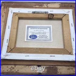 C. Carson Certified Oil Serigraph Lot Of 4 Paintings Framed